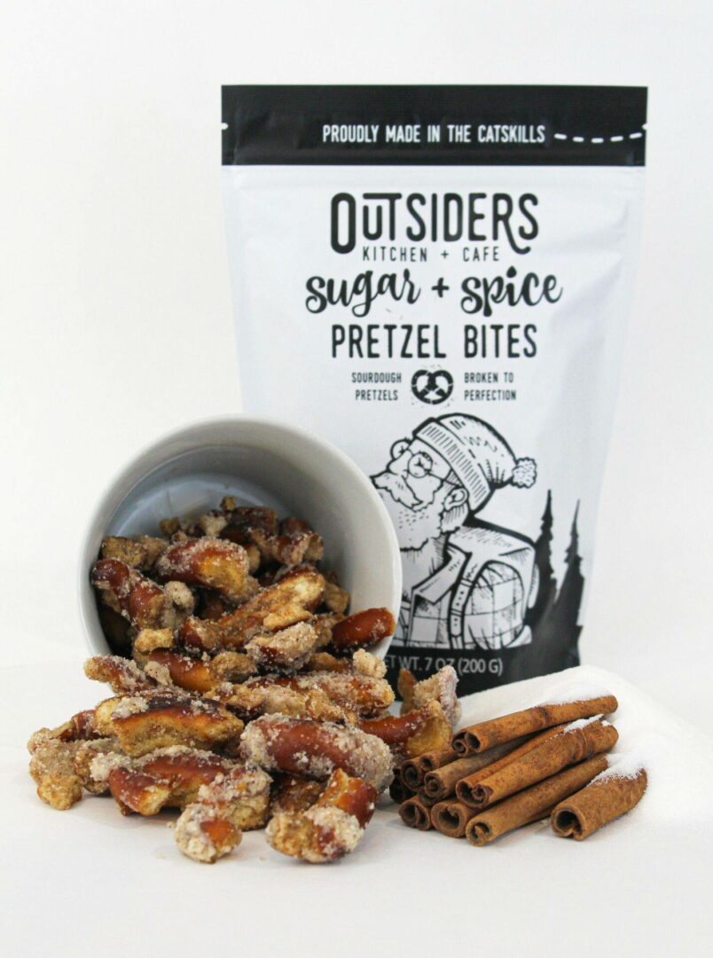 Outsiders Kitchen Pretzel Bites Sugar & Spice - Linabella